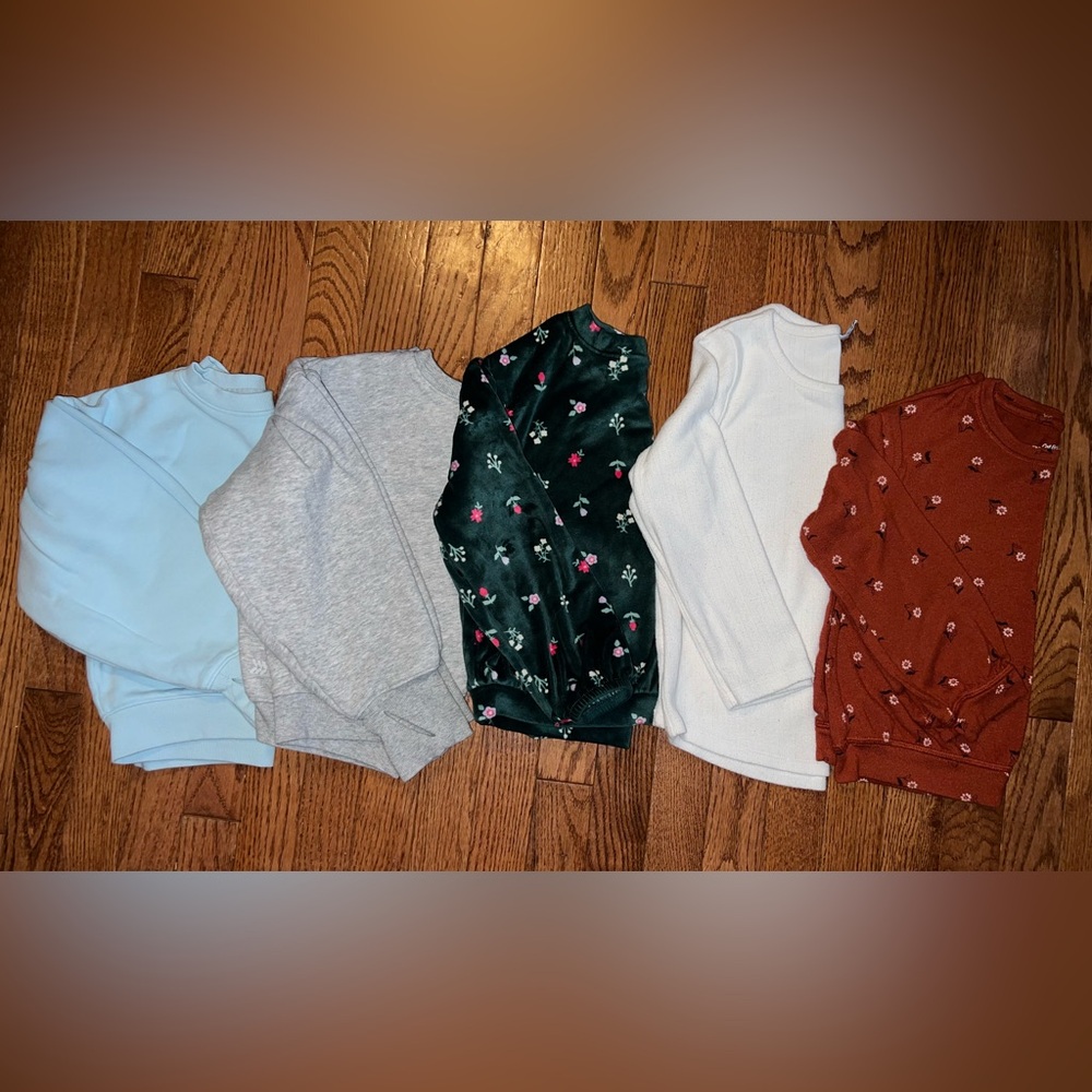 Girls long sleeve shirt bundle